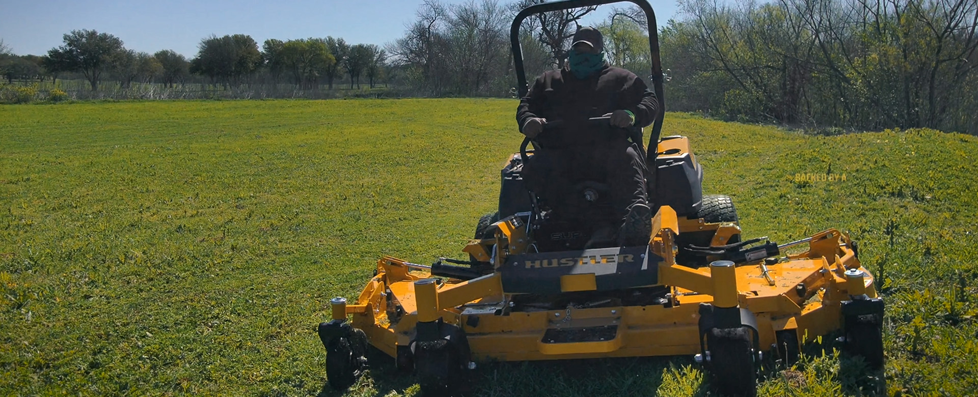 Hustler Riding Law Mower